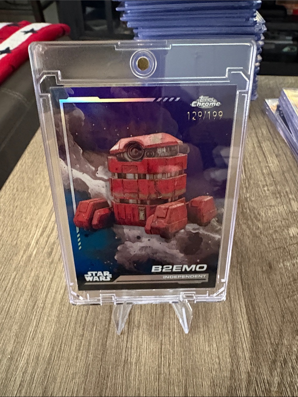 Topps Star Wars B2EMO Card - 129/199
